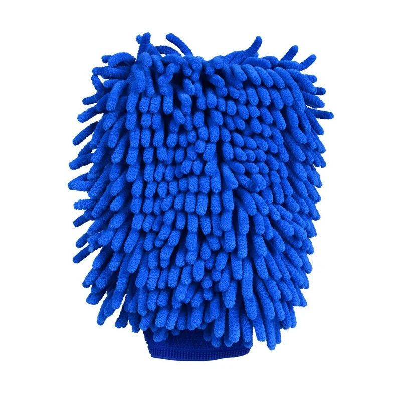 Microfiber glove for car wash and cleaning magic cleaning gloves