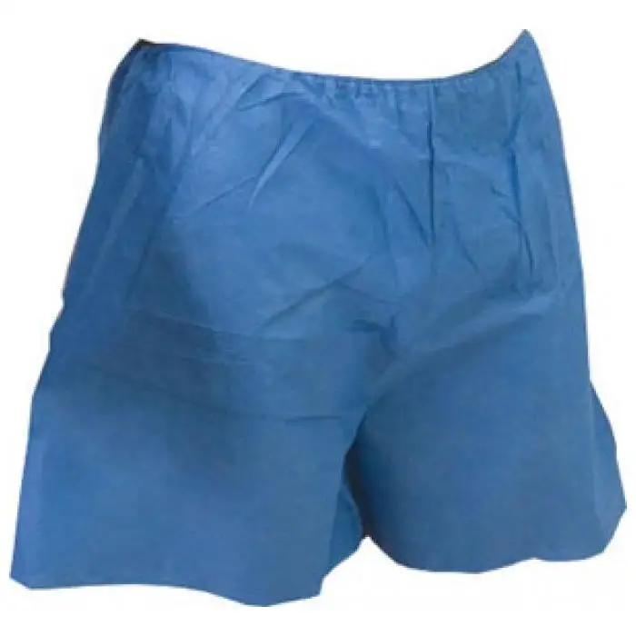 Wholesale cheap nonwoven spa sauna disposable man shorts for exam
