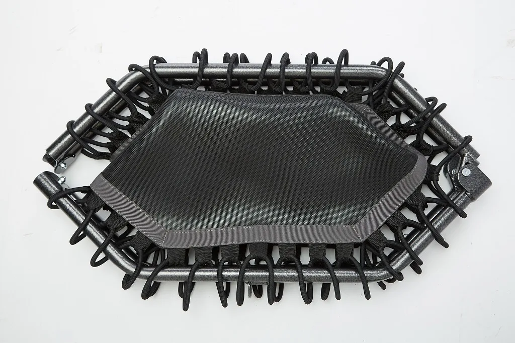 Foldable  Trampoline Max Load  Fitness Rebounder with Adjustable Handle  Exercise Trampoline for Adults Indoor/Garden Workout