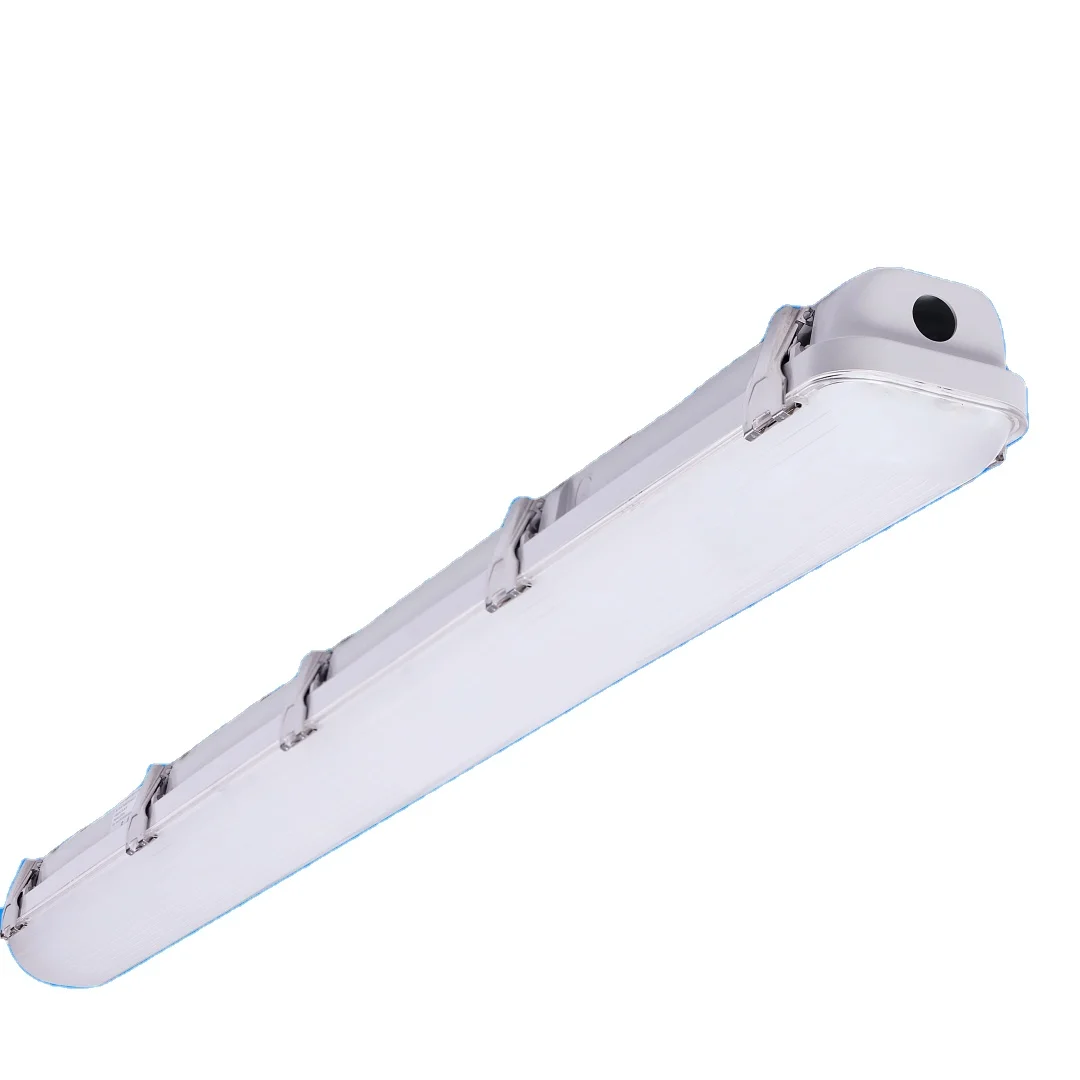 Quick Installed led vapor tight linear fixture Emergency Sensor Optional IP66 tri-proof led light