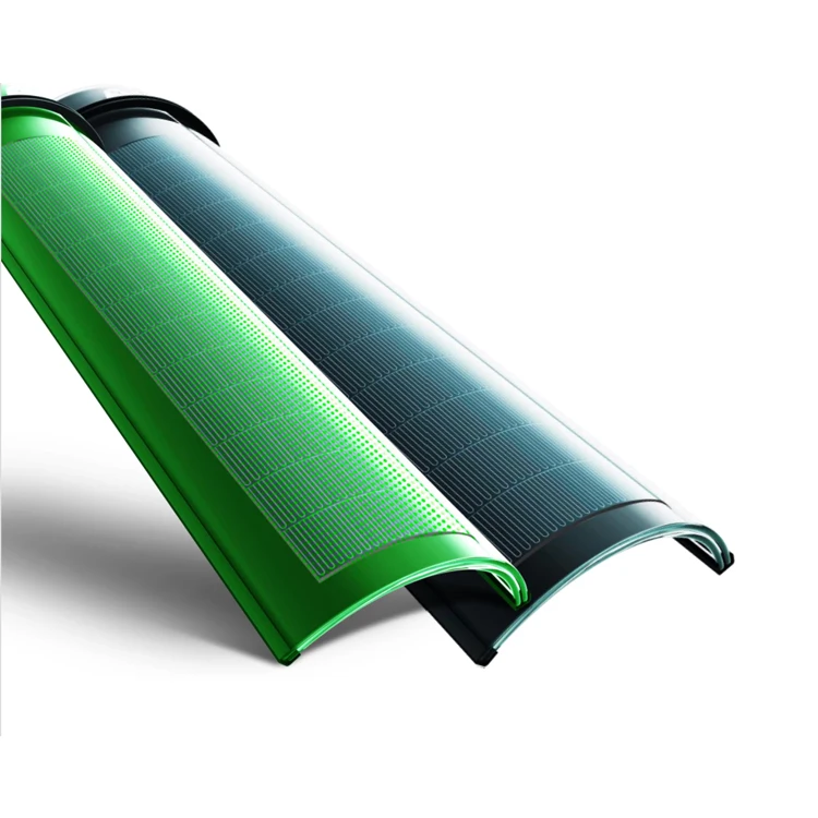 SHINEWORLD cylindrical slate solar cell roof tile 30w solar panel roof tiles mounting with free Custom design