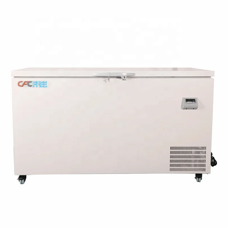 Морозильник криогенный коммерческий для тунца, большая морозильная камера 670L -80 градусов, длительное хранение