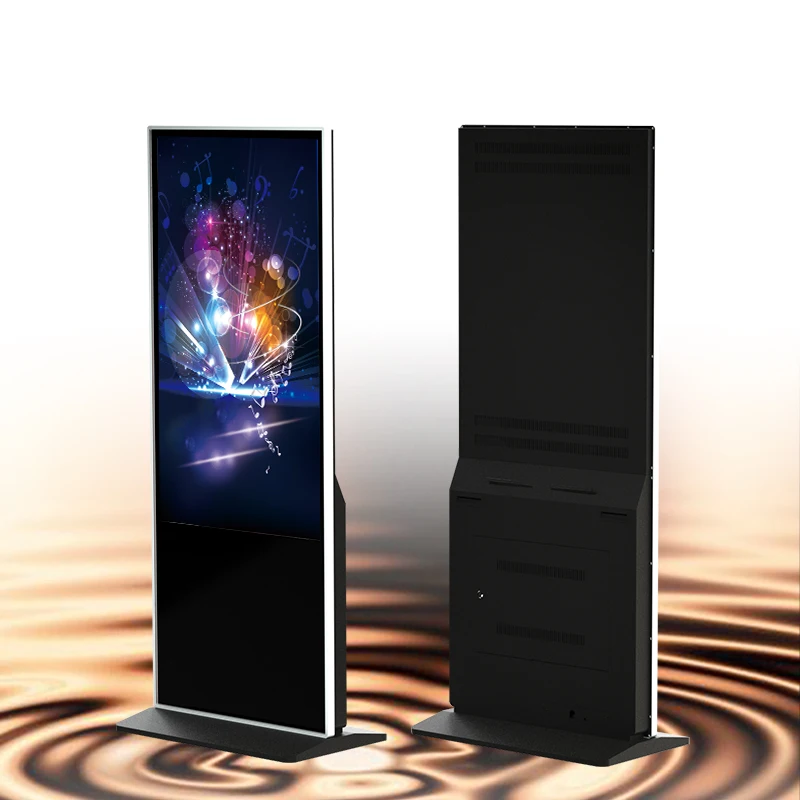 55 inch USB Video Media Player Kiosk Infrared Touch HD LCD Display Android Totem Advertisement Digital Signage Display Video