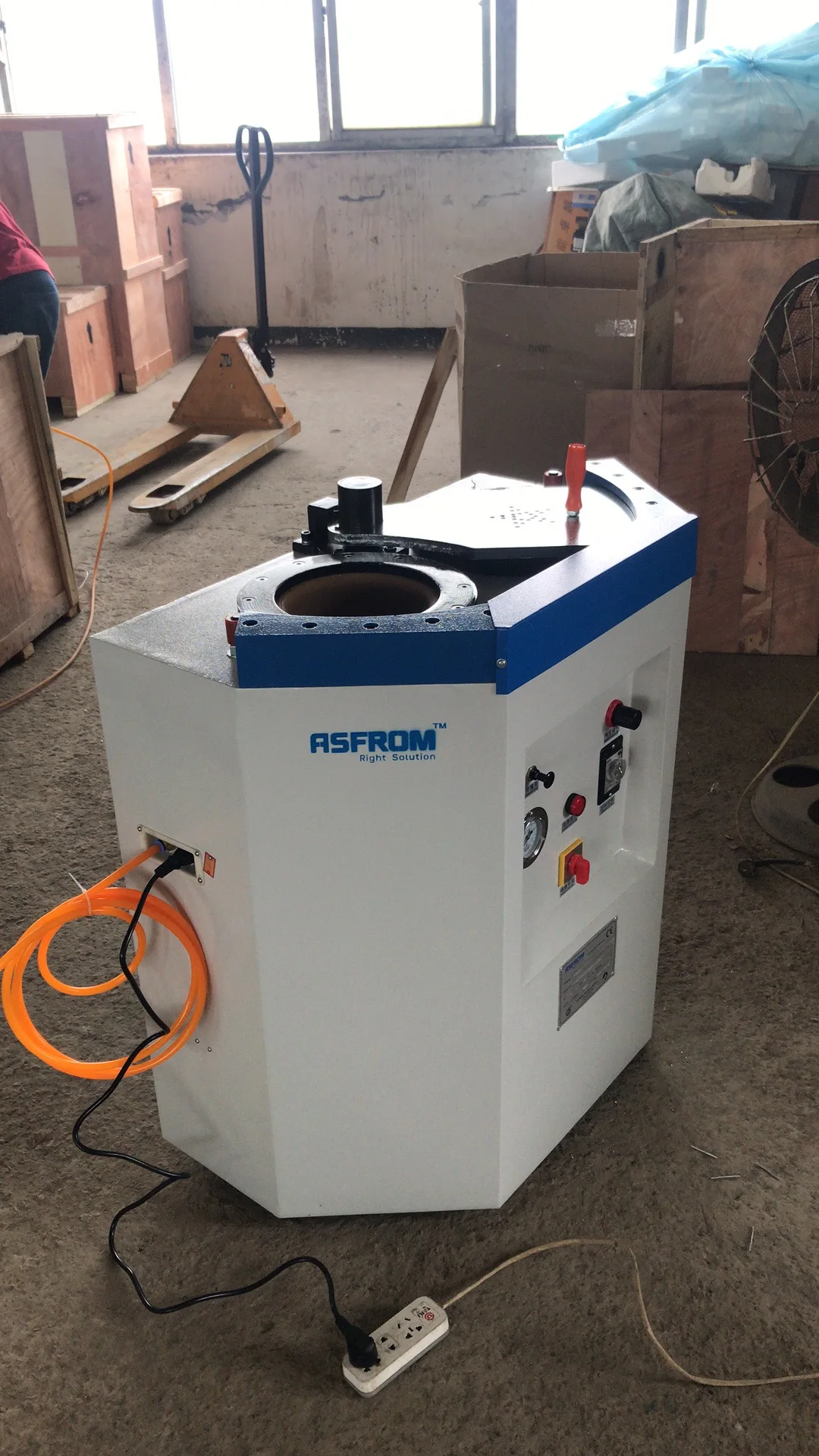 ASFROM Double tanks sole press machine