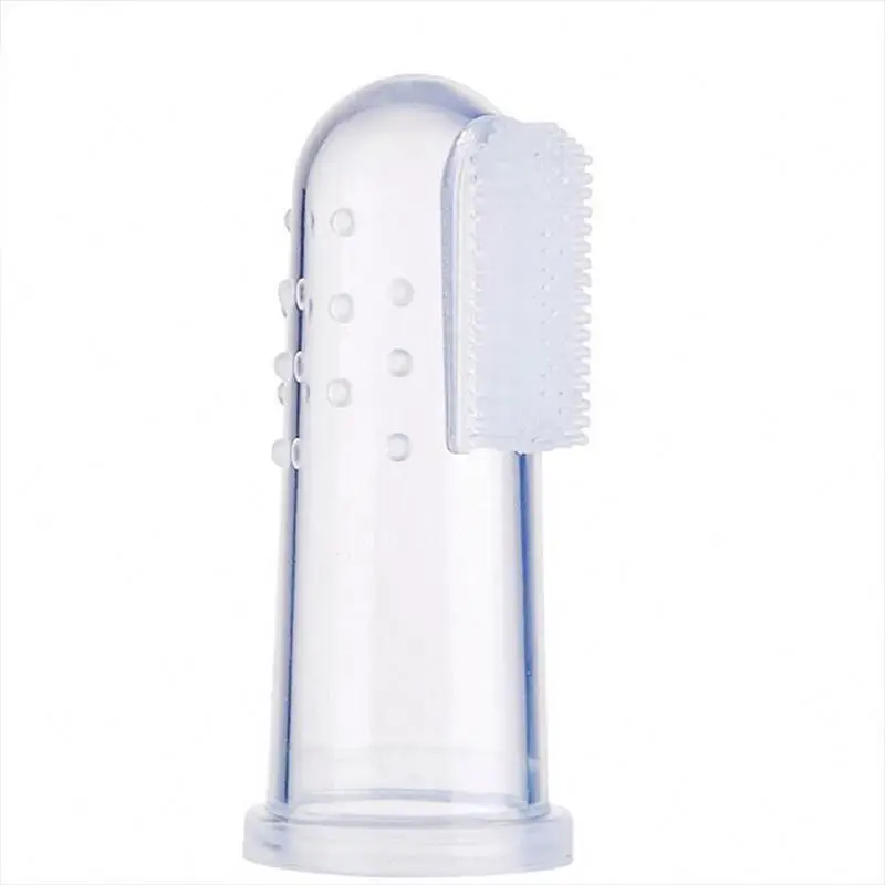 Pet finger toothbrush teddy dog super soft pet finger toothbrush teddy dog brush five finger pet brush