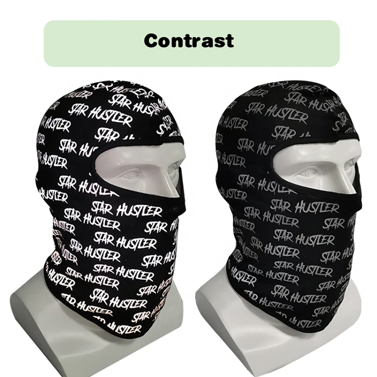 Full Over Reflective Ski Mask Full Face Outdoor Motorcycle Winter Hats Motorcycle Balaclava Cap