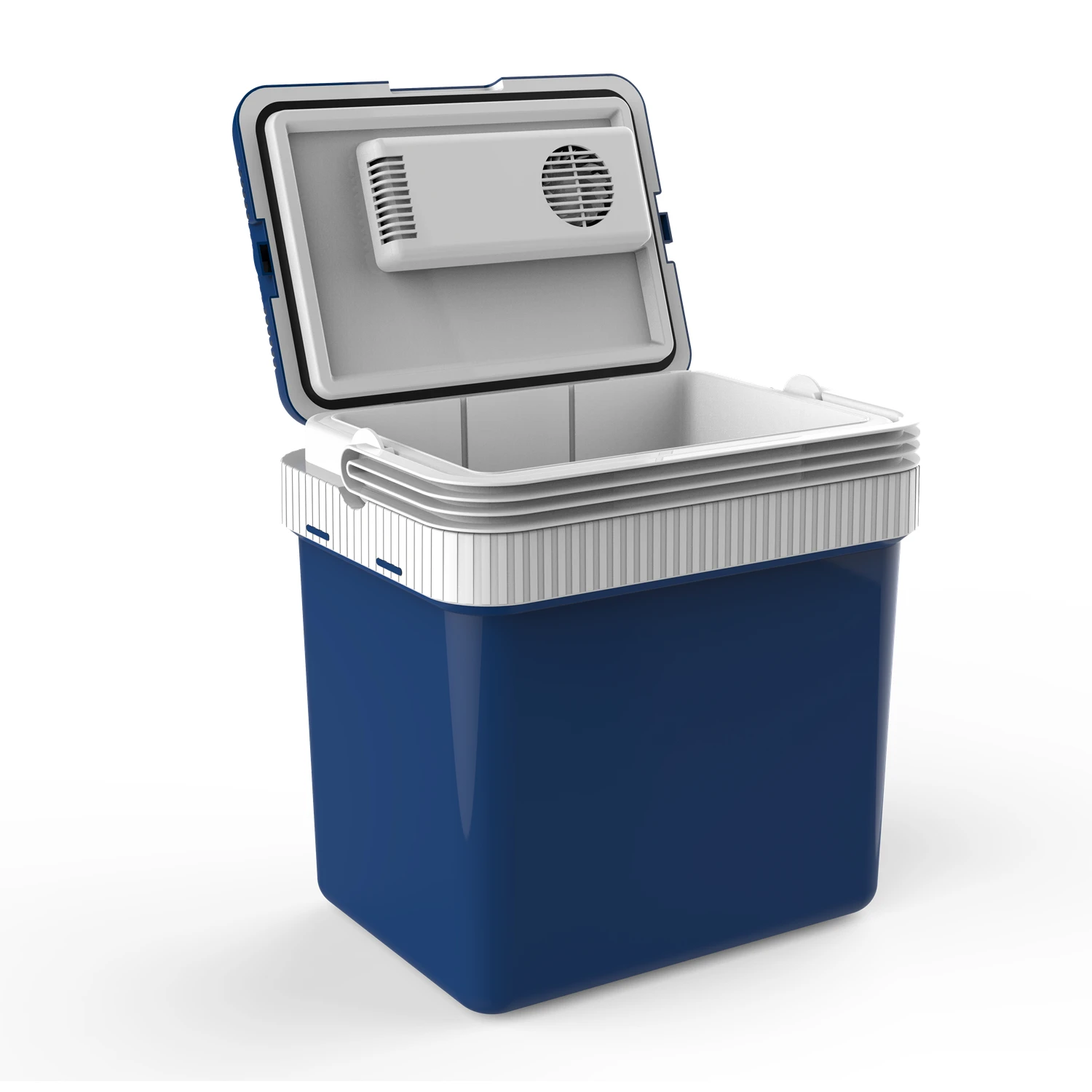 Electric Cooler & Warmer with Handle 24 L Mini  Fridge for car 110V AC Home Power Cord & 12V Car Adapter