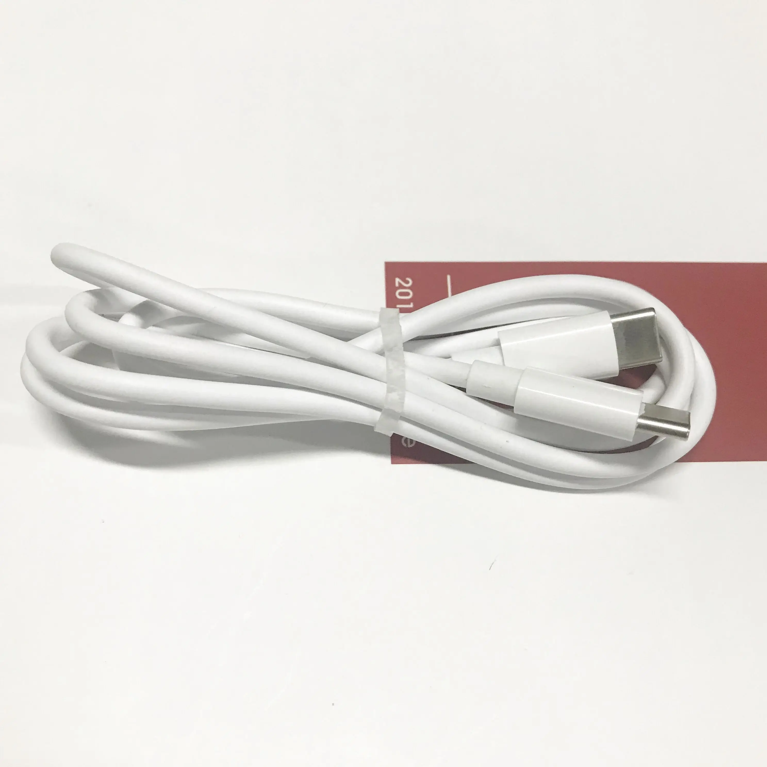 
Type C To Type C TPE Fast Charging Data Cable 5V 3A 60w White PD USB-C Cable For Computer For Phone 