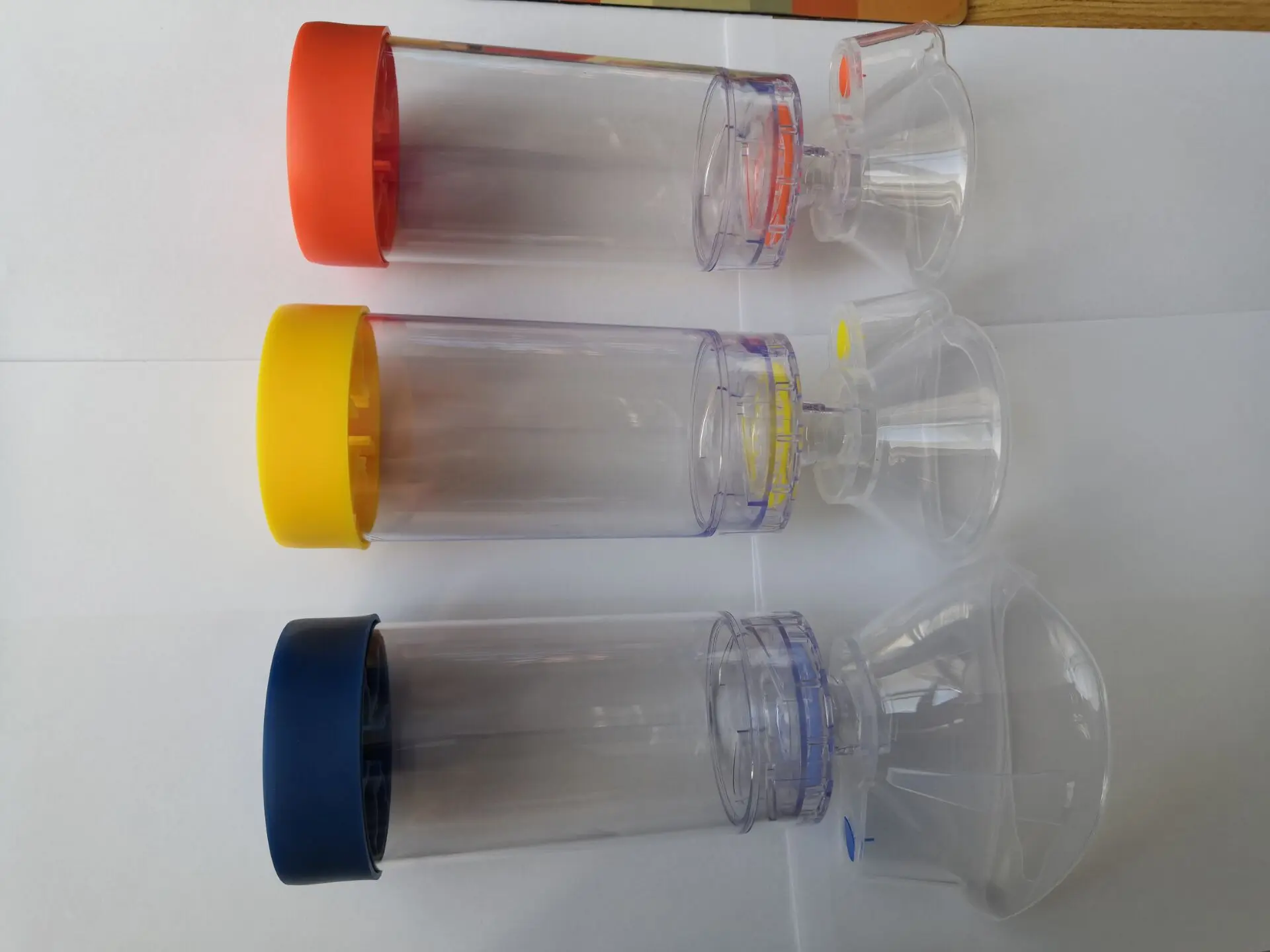 
aerosol chamber spacer inhaler for asthma 