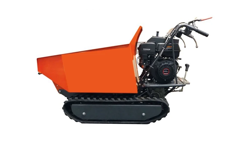 Factory wholesale 9hp 500kgs load power barrow,tracked power barrow,power wheel barrow