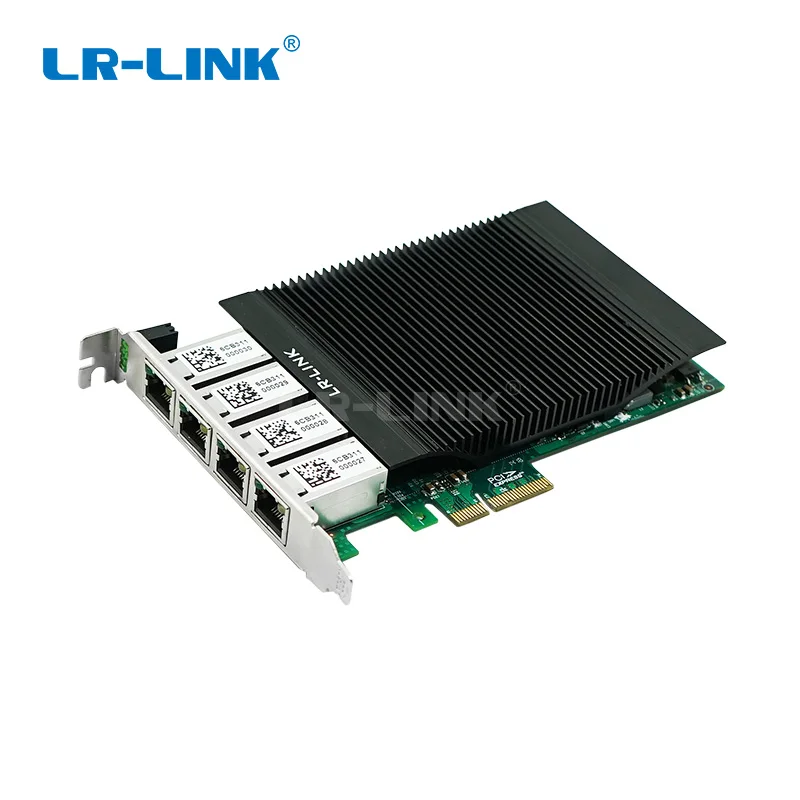 100 м/1000 м PCI Express 4 порта Карта