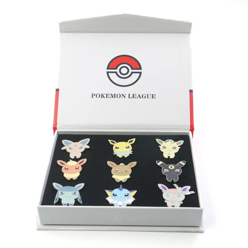 Magical elf family pets cartoon dolls box-packed brooch badges pin for souvenir
