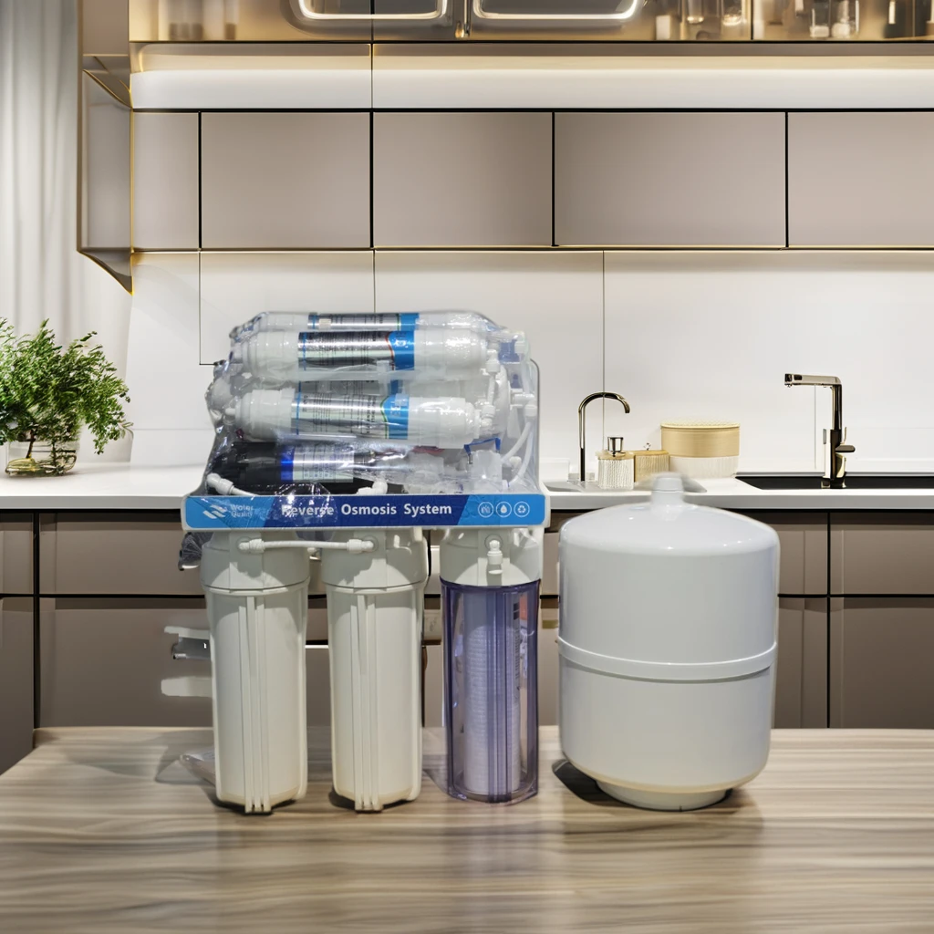 7 Stages Alkaline Mineral Ro Water Purifier Filter Reverse Osmosis System