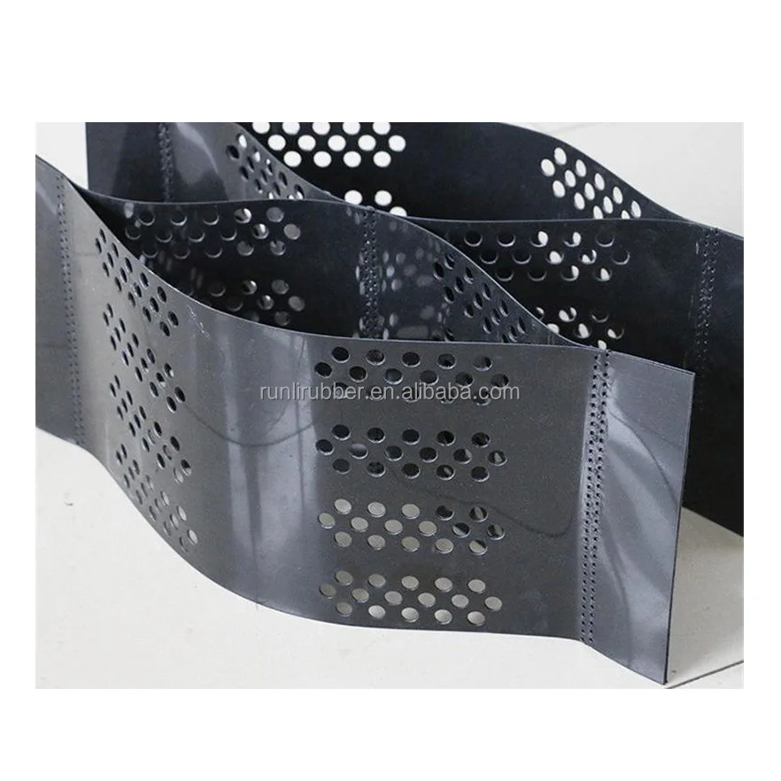 HDPE Textured and Perforated HDPE Plastic Geocell manufacturer price gravel grid geo cell for road construction
