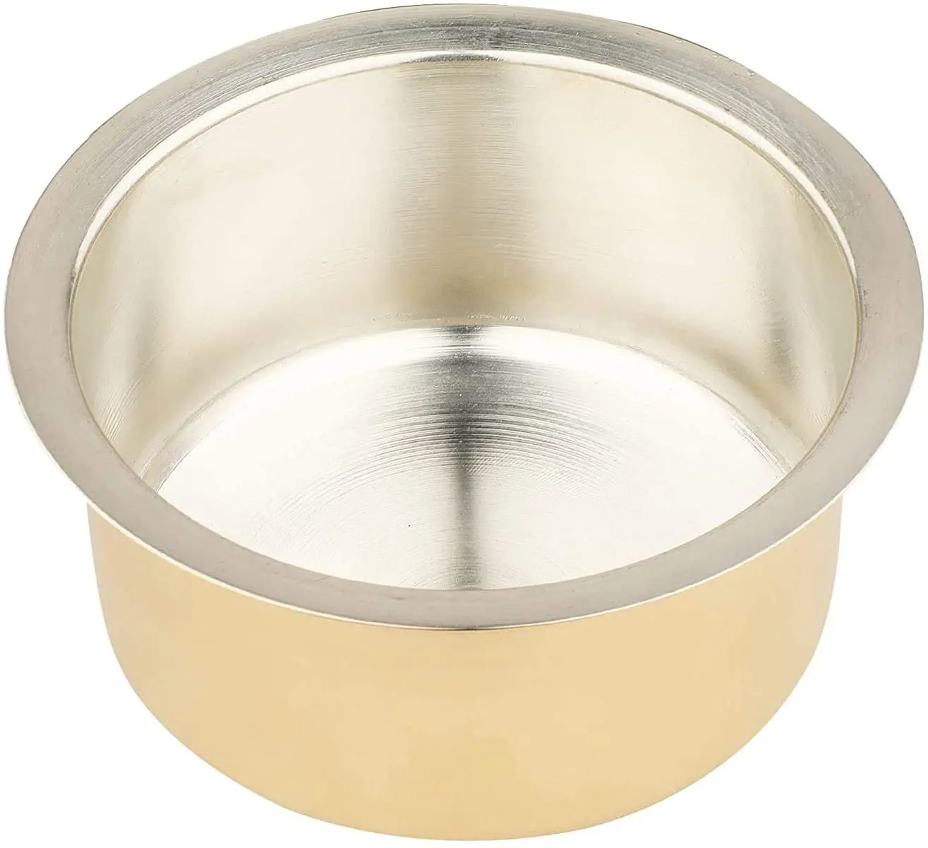 Best Quality Hot Selling Indian Traditional Pure Brass Round kalayi Patila for Kitchen Bakeware Utensils