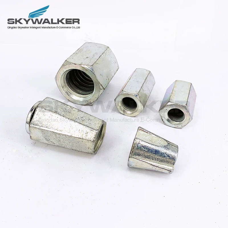 High Strength Thread Rod Hex Type M12 Stainless Steel Coupling Nuts Coupler Nut