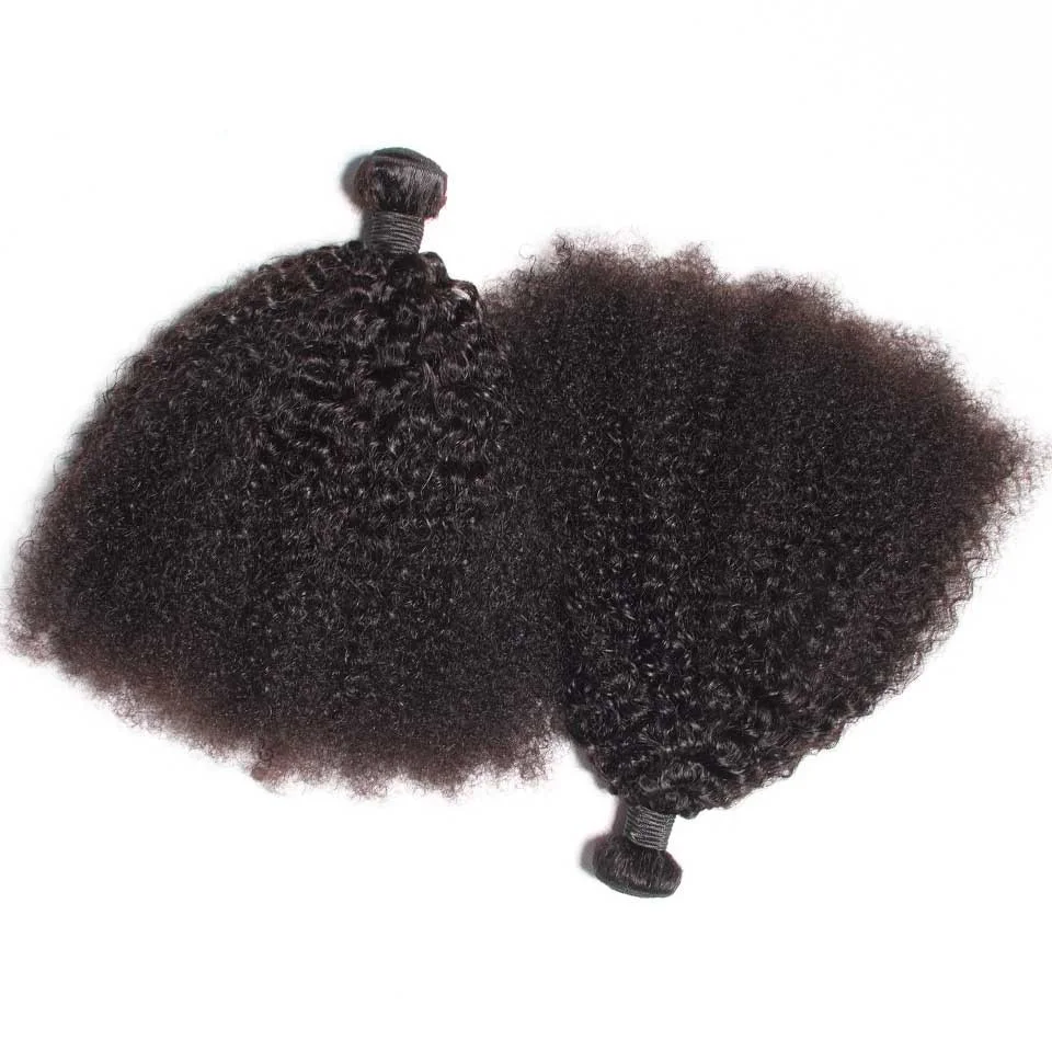 Wholesale Afro Kinky Curly Bundles Human Hair Bundles 100% Human Hair Weave Extensions Virgin Hair Brazilian