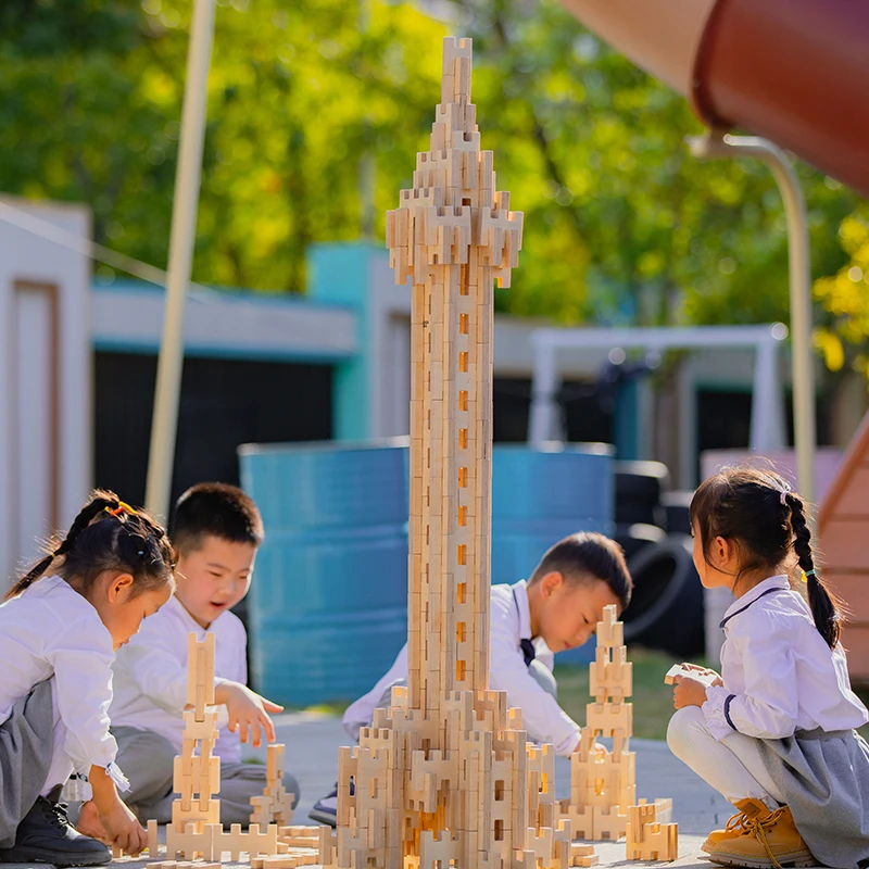 2024 Hot Selling Montessori Educational Building Blocks For Kids Modern DIY Military Building Toy Set