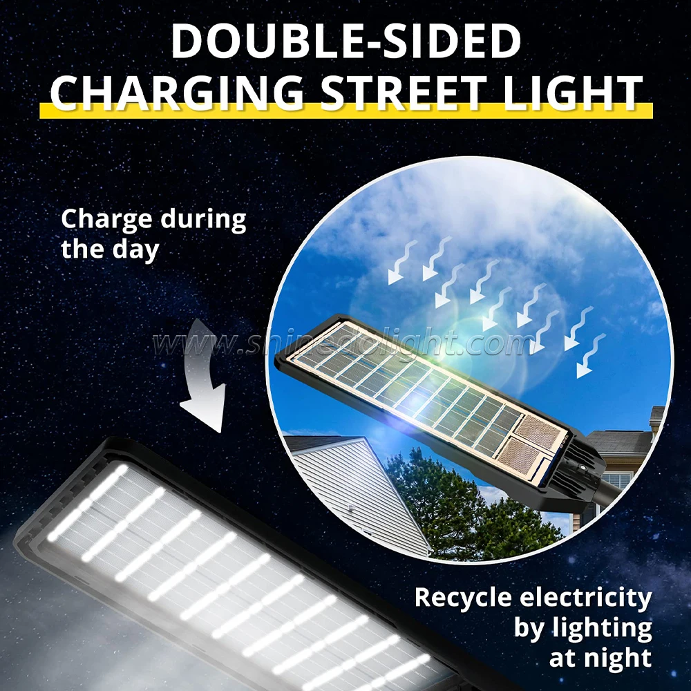 Powerful Outdoor Solar Lights 12000 Lumens Lighting 504 LED Garden Lamp Solar Panel Lamps Waterproof Motion Sensor Street Light