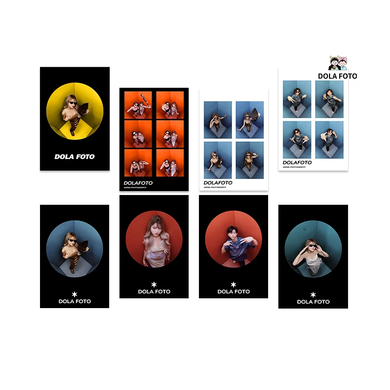 SAMPLES PLEASE DO NOT BUY Logo Customization Photo Booth Album 2x6 Japanese Photo Booth Vending Machine