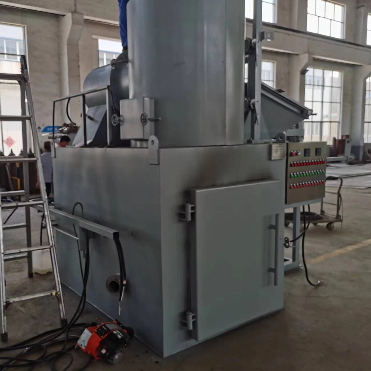 food waste incinerator flying bird smokeless garbage incinerator