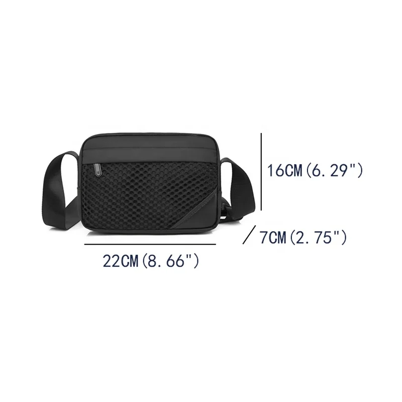 Fashion online unisex waterproof man sling shoulder crossbody bag trending products new arrivals messenger bags crossbody men
