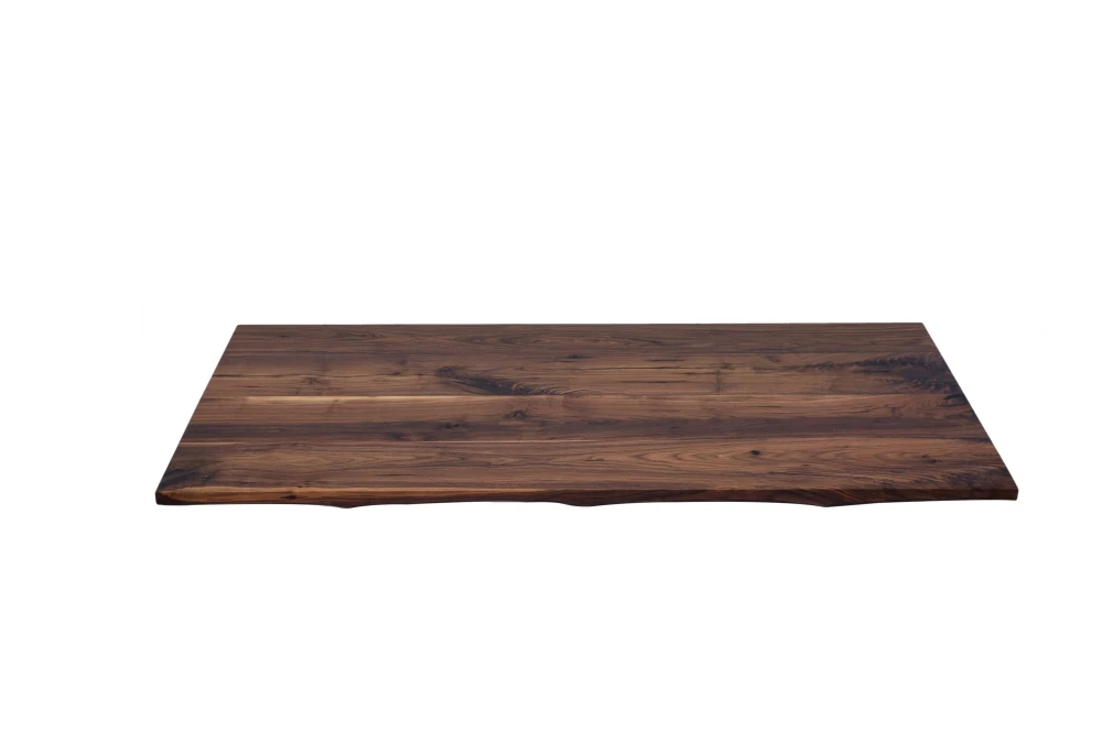 Furniture Designs Solid black walnut Wood table top Modern Dining Table Wholesale OEM Customized Style Packing