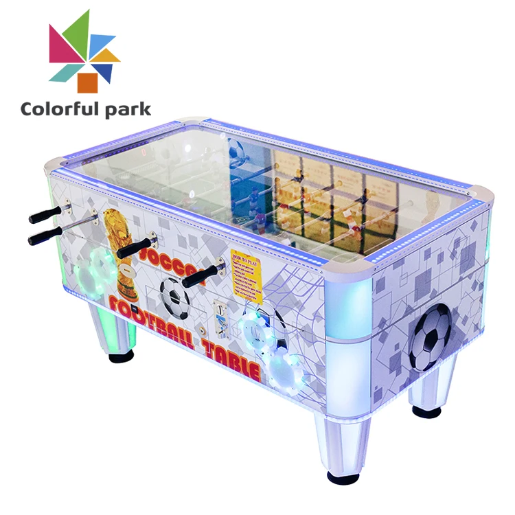 Colorful Park Table Soccer Indoor Football Air Hockey Arcade Game for 2 Players Get Latest Price
