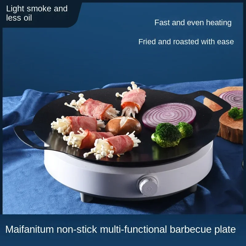 Oem Service Non Stick Mini Grill Pan Fish Barbecue Grill Pan Portable Camping Barbecue Grill Outdoor Bbq