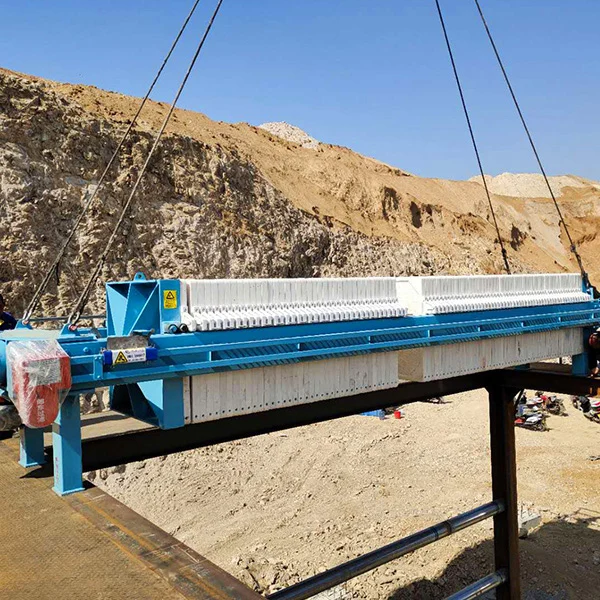 Hydraulic Circular Chamber Ceramic Filter Press for Kaolin Clay Ceramic