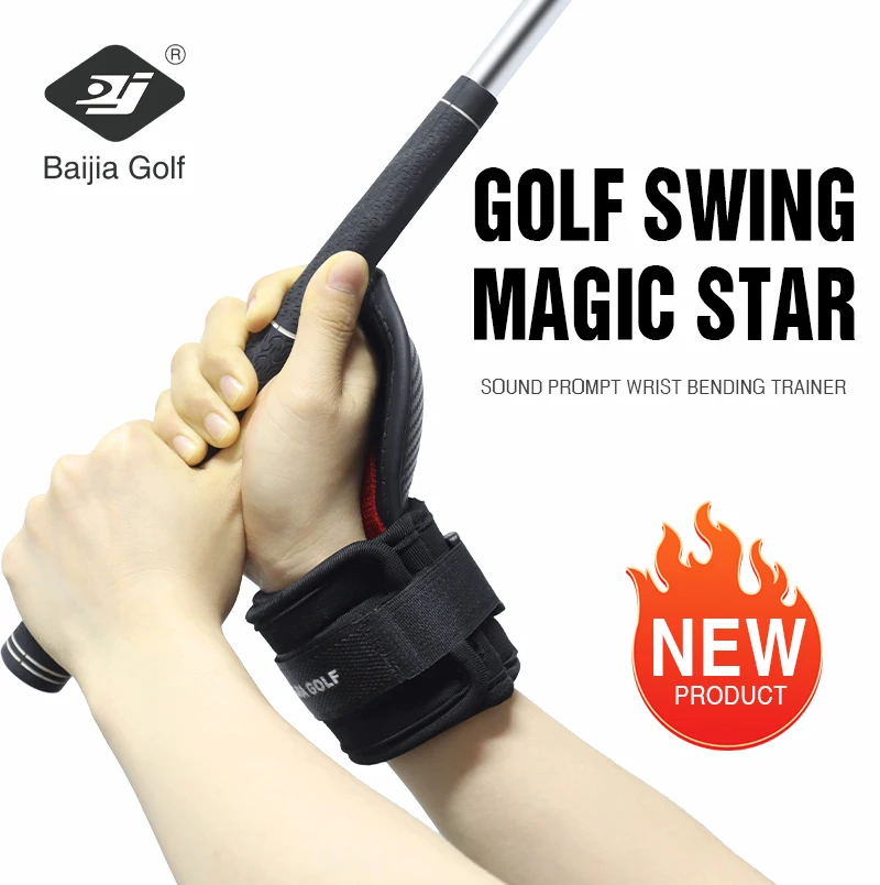 BaiJia New Arrival Golf Wrist Posture Corrector Swing Gesture Alignment Aids Wrist Brace Golf Trainer