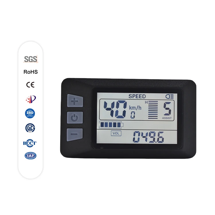 Electric Bicycle Electric Scooter Control Panel LCD Speedometer Dashboard P3H Display Meter E-Bike Digital Speedometer