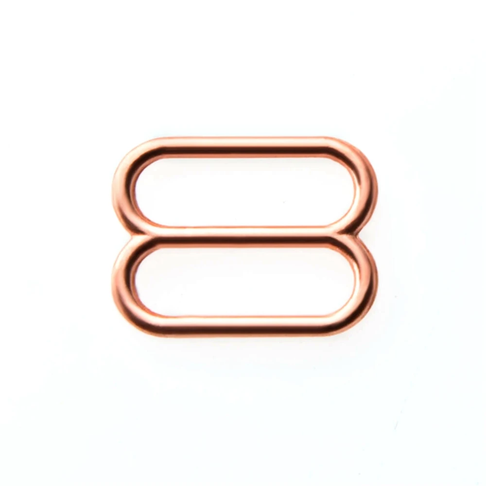 
25mm swimwear buckle good quality rose gold zinc alloy bra adjuster hook 