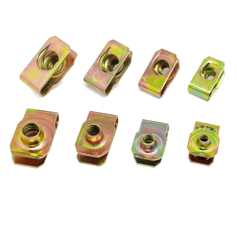 M3 M4 M5 M6 Spring Steel u type speed clip nut
