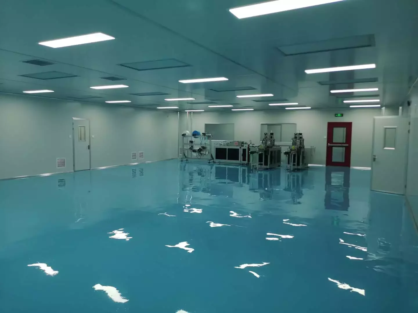 Manufacturing Biotech Building Laminar Flow Roof Scientific Clean Room Sandwich Panels for Clean Room