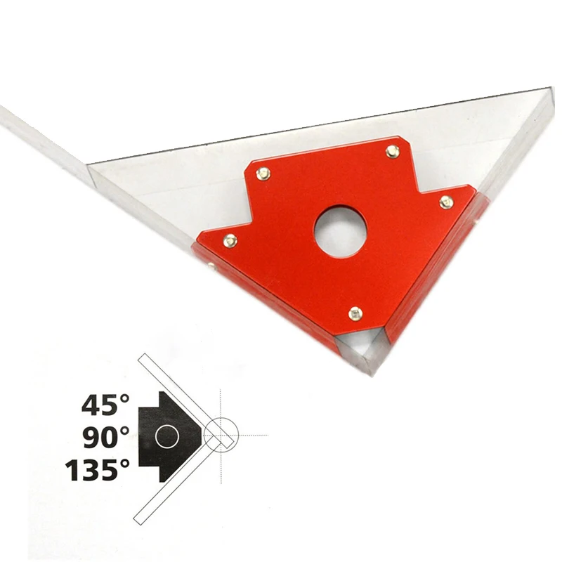 Custom Durable Multi Angle Strong Weld Clamp Holder Arrow Shape Powerful Welding Magnet With Switch
