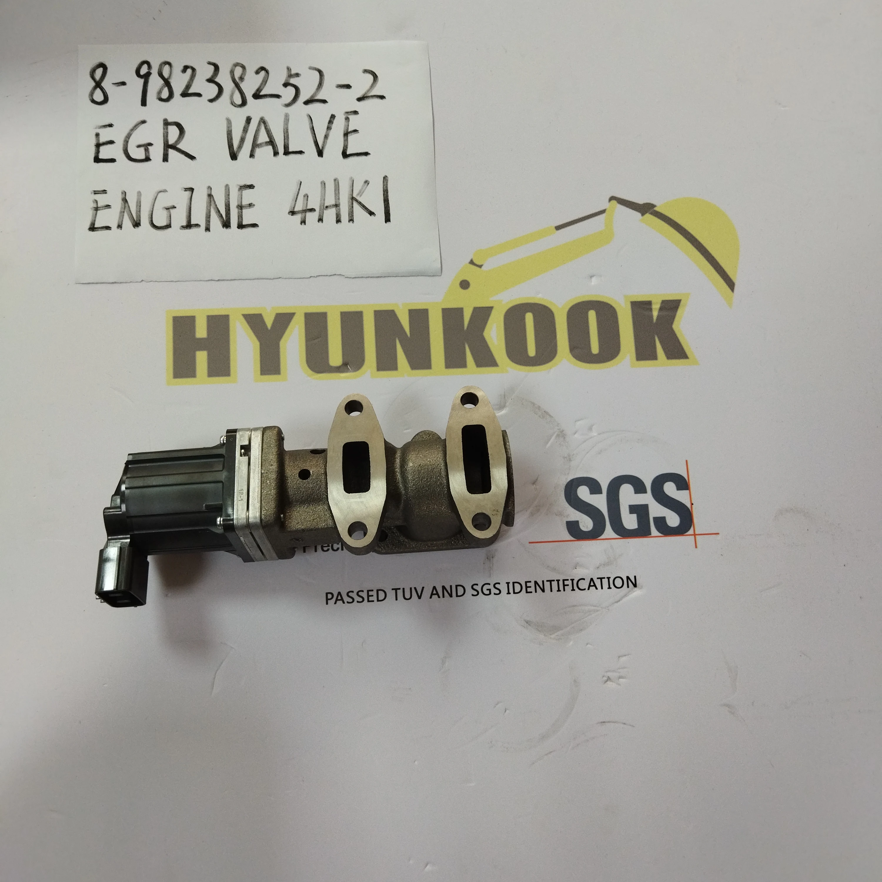 8-98238252-2 GER VALVE ENGINE 4HK1 of excavator parts