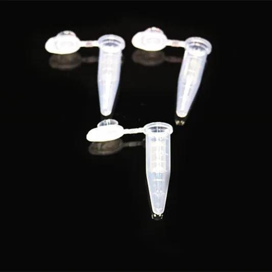 SINGATEE lab plastic 8 Strip Single Linked lid PCR Tubes 0.2ml Micro Centrifuge Tube
