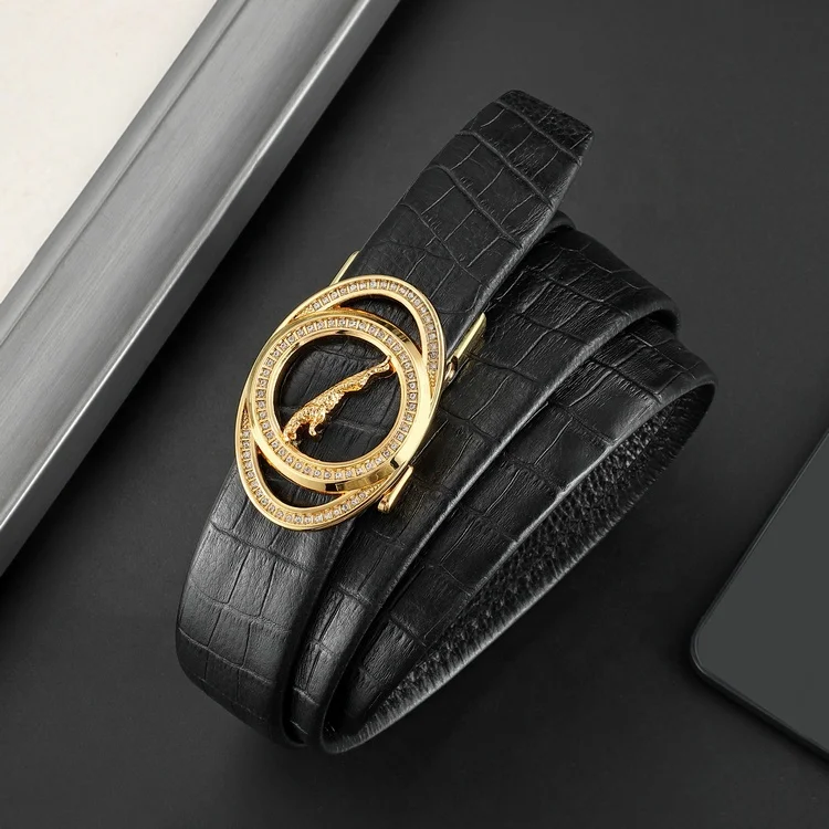 Оптовая продажа брендовый мужской первый слой кожаный ремень, роскошный автоматический ремень с пряжкой, Воловья кожа ремни