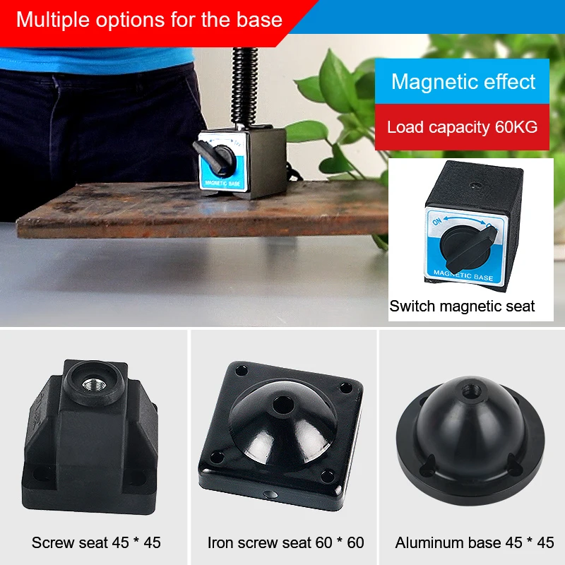 NHM Wholesale 24V 220V LED Machine Tool Lamp Portable Waterproof Arbitrary Adjustment Gooseneck Light CNC Lathe Machine Working