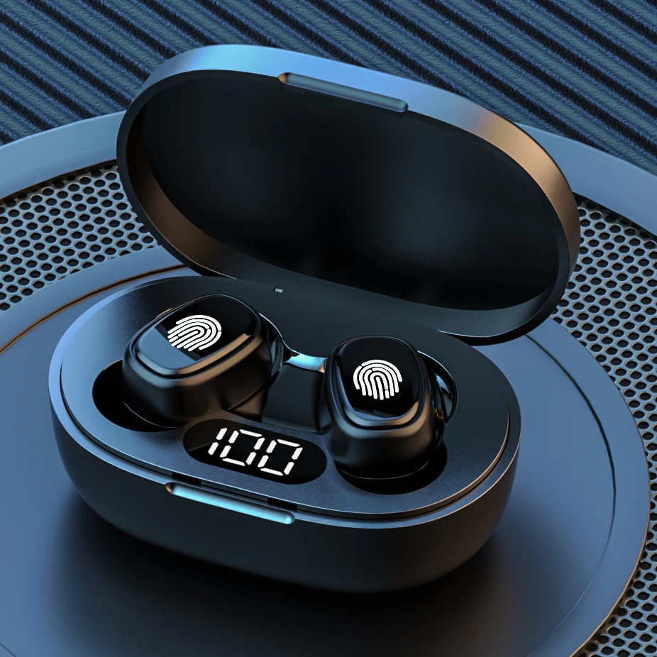 Headphones Wholesale High Quality Digital Battery Display Hi-Fi Stereo Clear Calls Wireless Headphones with mic for iphone