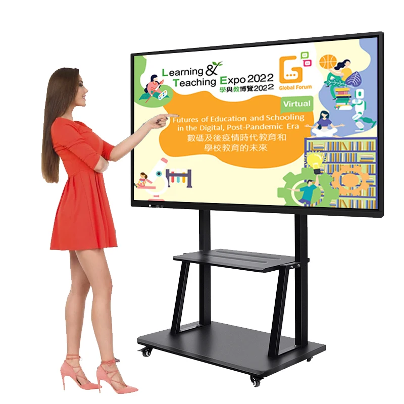 Smart touch screen PC TV Android all in one computer for classroom