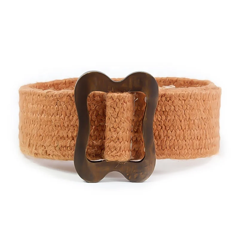 Новый женский плетеный пояс в богемном стиле с кисточками, Модный женский Плетеный узел, украшенный талией, цепочка, веревочные аксессуары