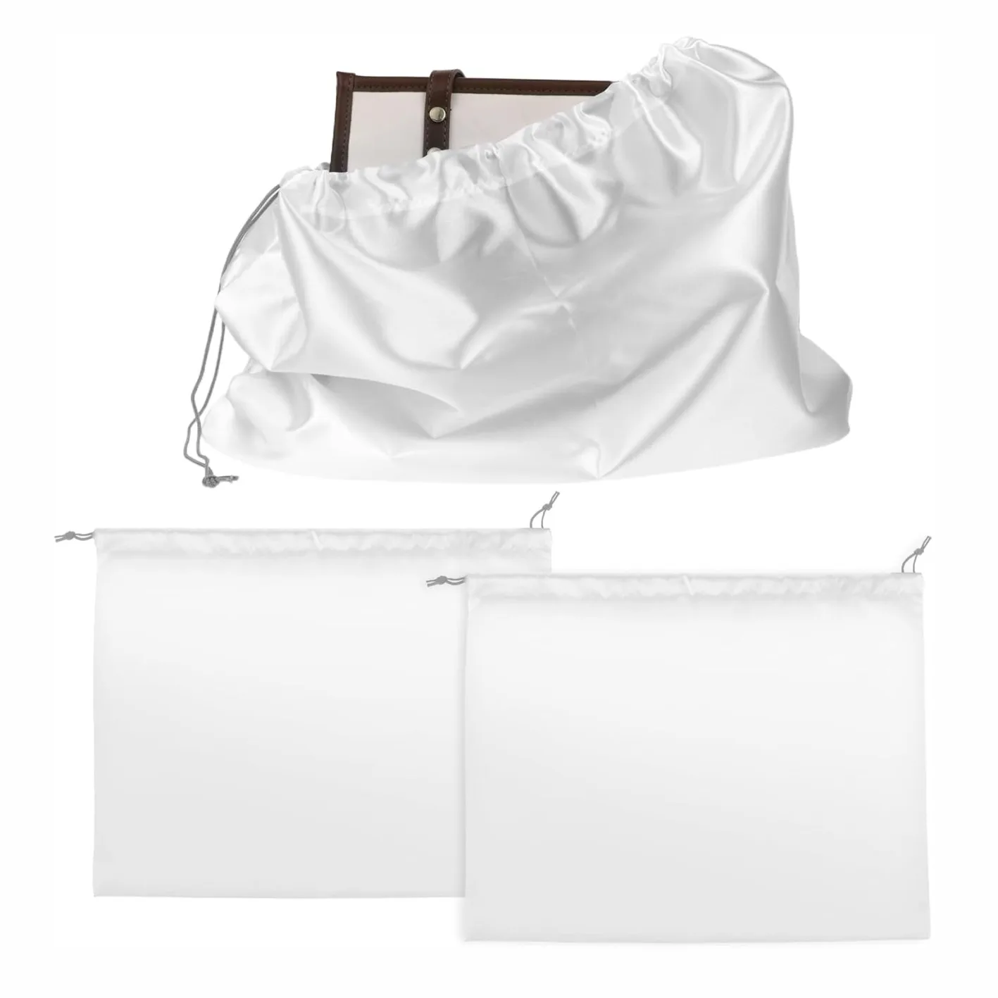 60*50cm Fabric Handbag Dust Bags drawstring dust bag for gift   Travel Storage  Large Storage Pouch Purse Shoes Boots