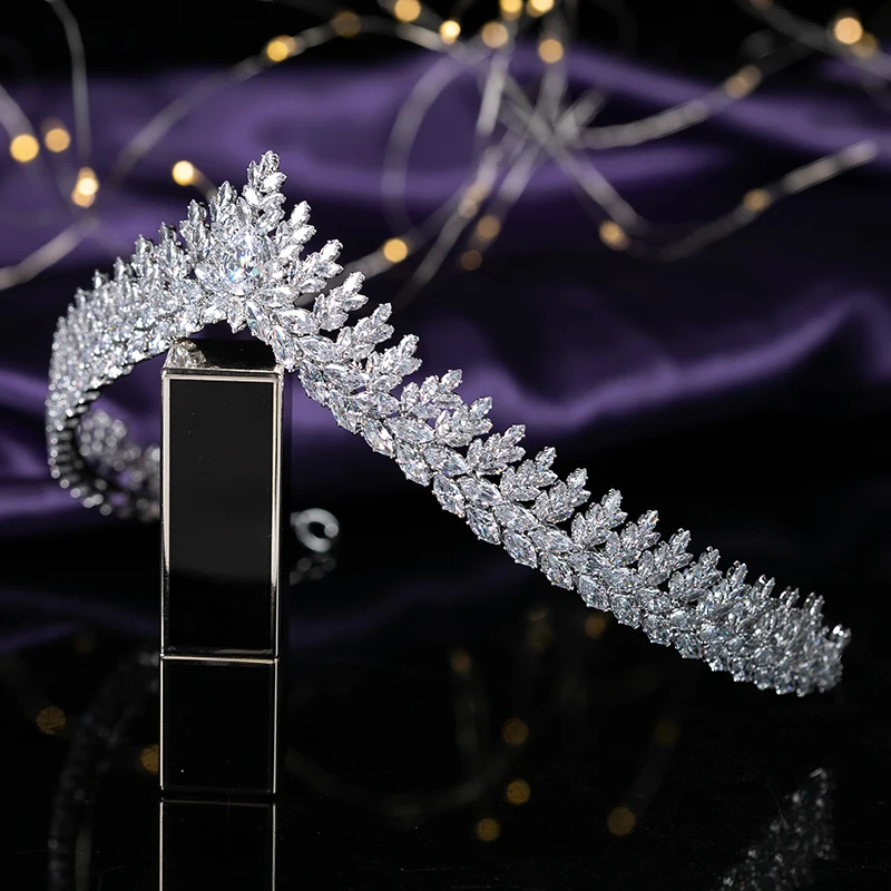 Bridal Wedding Tiara Classic New Fashion Design Bridal Hair Accessories Anniversary Wedding Women Crowns BC6026 Corona Princesa