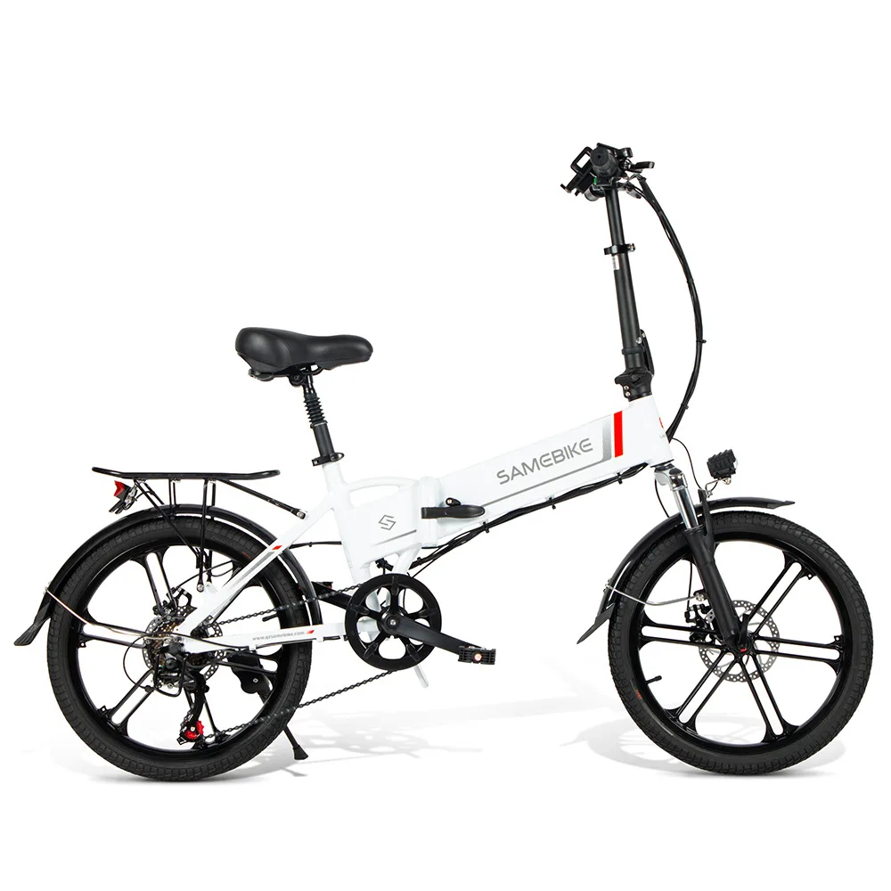 20Inch E-Bikes 350W Motor Mountain Bike  Fork  Battery Professional 6 Speed Gears Electric Bicycle