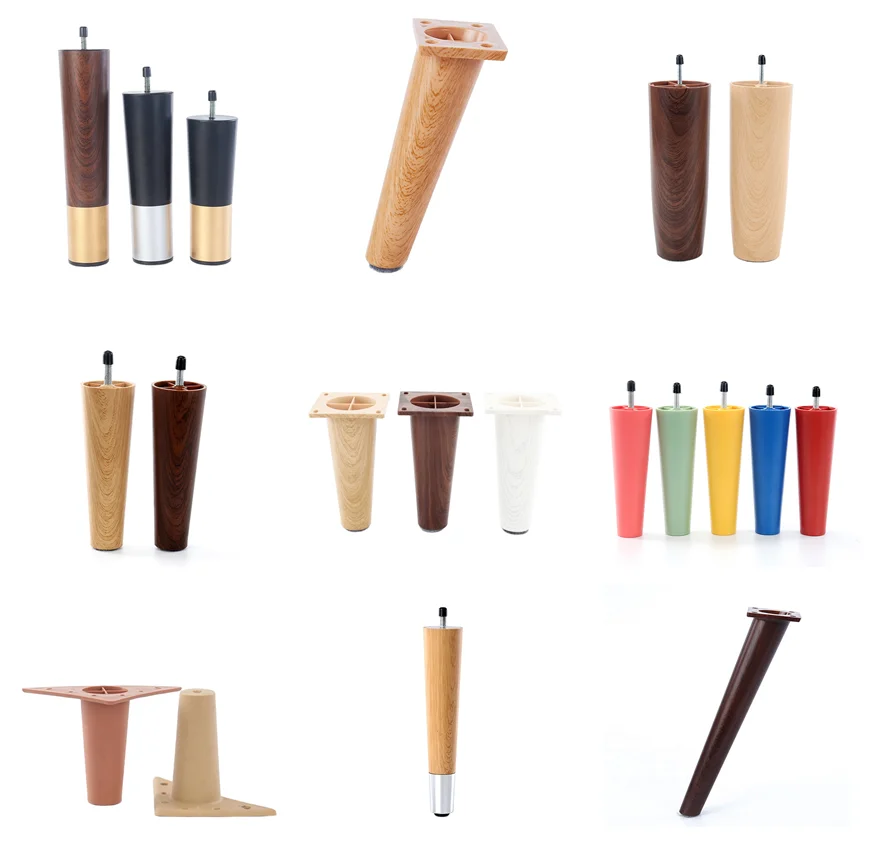 2024 new design modern commercial office tulip table base plastic table legs