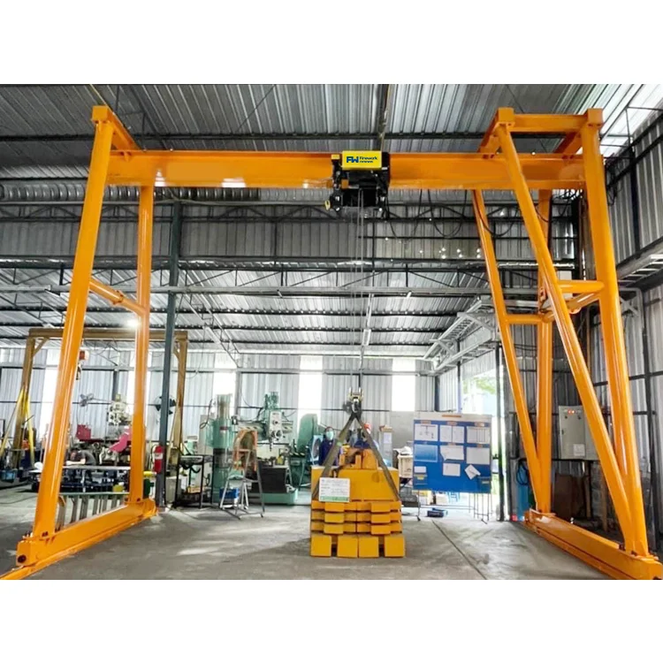 Special Design 25ton Monorail MG Gantry Crane Single Beam Gantry Crane