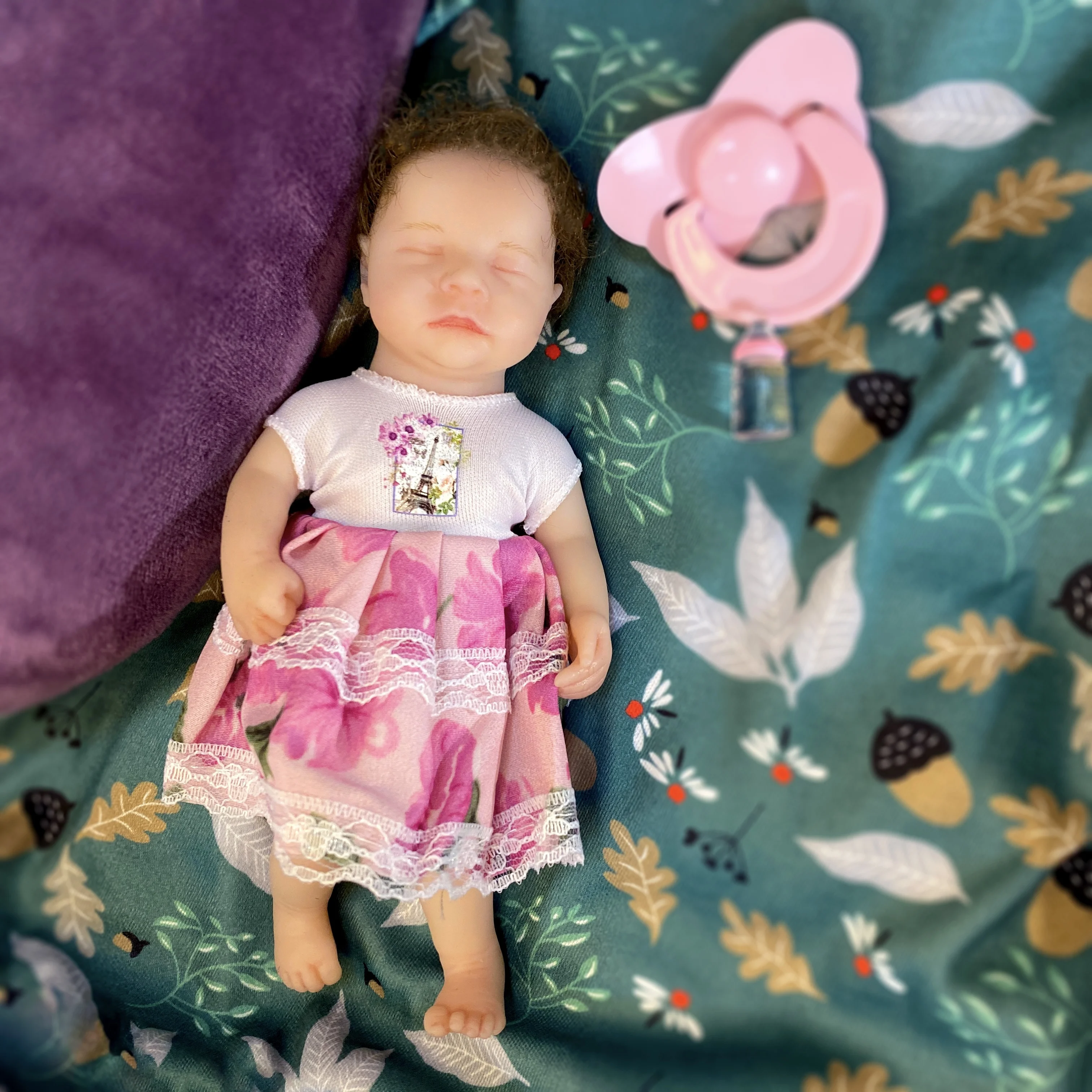 Perfect Handmade Mini Toy Realistic Life Mini Size Fashion Handmade Alive Reborn Dolls Silicone