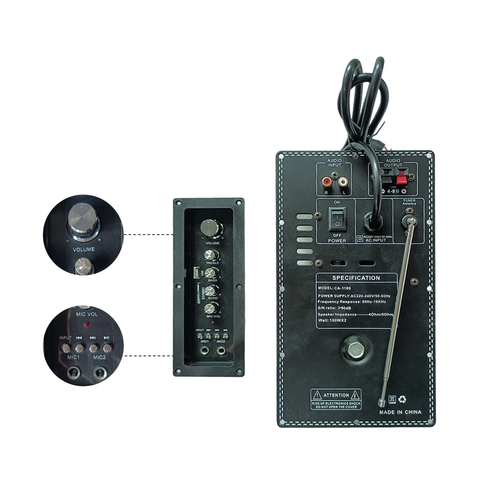 Factory Wholesale Price Toroidal Transformer 220v Professional Audio Profession Amplifier Power